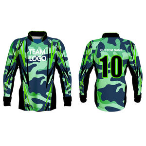2026 Custom Logo Long Sleeve Paintball Jerseys Customized Sublimated Sports Shirts for Sale - Product Image 4