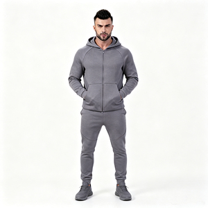 Survêtements de sport pour hommes avec logo personnalisé, de haute qualité, dernière mode, ensembles 2 pièces, ensembles de survêtements pour hommes - Product Image 4