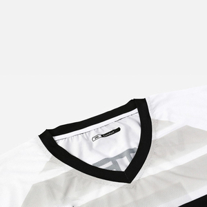 Custom Men's Soccer Uniform Set White Black Red Yellow Sublimation Print Jersey <b>Shorts</b> Breathable Polyester Wholesale Supplier - Product Image 4