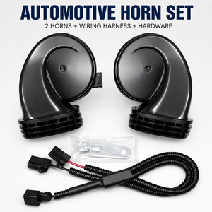 แตรรถยนต์ไฟฟ้าความถี่สูง 12V แบบหอยโข่ง - Product Image 3