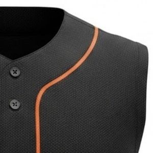 Camiseta de Béisbol Personalizada para Hombre, Sin Mangas, con Botones, Ropa Deportiva de Alto Rendimiento para Entrenamiento, Práctica, Competencia y Juego - Product Image 6