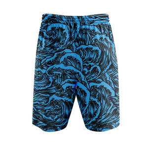 Pantalones Cortos Deportivos para Hombre, Personalizados con Logotipo, Cintura Elástica Media, Sublimados, Sólidos, Transpirables, de Secado Rápido, para Gimnasio y Playa - Product Image 2