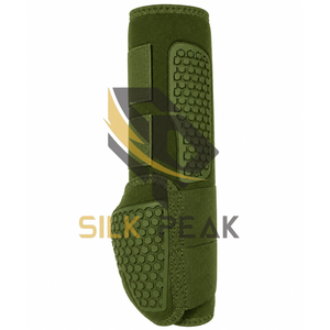 Customized <b>Silk</b> for Racing Horse Protective Boots Breathable Lightweight Professional Team Training <b>Green</b> Neoprene Hex Grip - Product Image 1