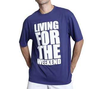 Camiseta de Manga Corta para Hombre con Logotipo Personalizado, Impresión Puff, Peso Pesado 220 Gramos, Jersey Extra Grande de Secado Rápido - Product Image 2