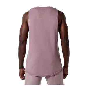 <b>Plus</b> <b>Size</b> Breathable Bodybuilding Custom Gym Wear High Quality Light Weight Best Design Muscle Running Men's Tank <b>Tops</b> - Product Image 6
