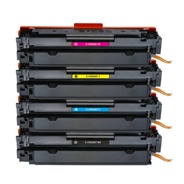 Tatrix crg067 CRG-067 Compatible Laser Color Toner Cartridge 067 for Canon Satera MF656Cdw i-SENSYS MF651Cw