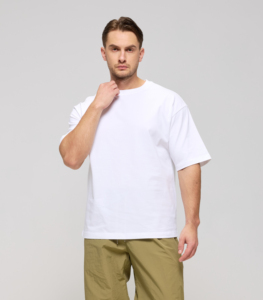 T-shirts homme de haute qualité en coton 100%, impression logo personnalisée, t-shirt uni unisexe respirant, t-shirt oversize - Product Image 5