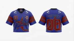 Camiseta de Diseño Personalizado con Logotipo, Impresión Digital, Cuello Redondo, Estilo Urbano Hip Hop, Felpa, 100% Algodón, Transpirable, Verano, Hombros Caídos - Product Image 3