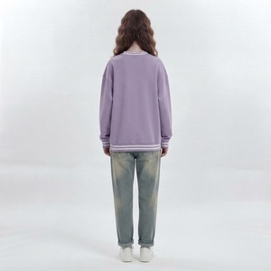 HAWK EYE SPORTS Sudadera con Capucha de Forro Polar para Mujer, Estilo Urbano, Otoño/Invierno, Color Sólido, Hombros Caídos, Transpirable, 360g, 100% Algodón, Sin Forro - Product Image 6