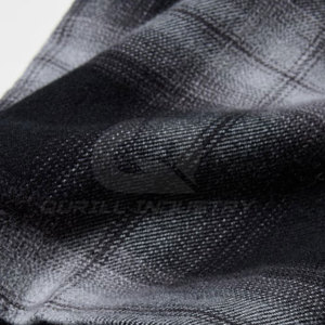 Chemise en flanelle à carreaux pour homme, personnalisable, de qualité, écologique, respirante, en coton, manches longues, coupe classique, boutonnée sur le devant, pour le travail - Product Image 6