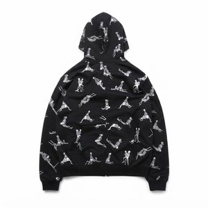 <b>Wholesale</b> Custom Allover Printed Men's <b>Tracksuits</b> For Winter <b>High</b> <b>Quality</b> Men Article For Streetwear Breathable Fabric Autumn - Product Image 5