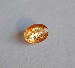 Increíbles Gemas de Confeti de Piedra Solar Natural de Calidad AAA+ Certificadas por IGI, Corte Ovalado, Rojo Anaranjado, 6X8-12X16, Gemas Sueltas para Joyería - Product Image 1