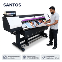 Impresora Eco Solvente de Formato Ancho de 1.6m 1.8m con Certificación CE FCC, I3200 XP600 1200DPI, Plotter de Inyección de Tinta para Sublimación