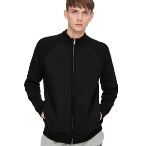 Chaqueta bomber de estilo personalizado chaqueta cortavientos de béisbol de lana bordada precio de descuento 100% poliéster chaquetas de talla grande para hombre - Product Image 1