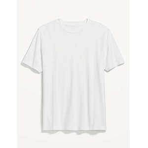 T-shirts blancs 100% coton à col rond, respirants et amples - Product Image 1