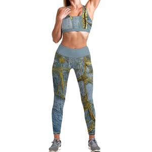 Conjuntos de Ropa Deportiva Elástica de Alta Gama para Mujer, Trajes de Gimnasio, Fitness, Yoga, Ropa Deportiva Activa sin Costuras, Conjunto de Yoga para Mujer - Product Image 4