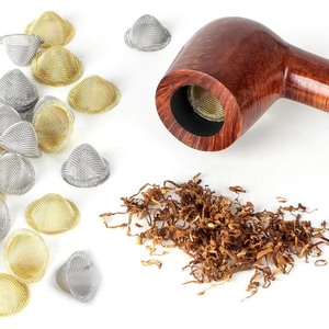 Colador de Té de Metal Dorado de la Más Alta Calidad con Asas Florales, Malla Fina para Té de Hojas Sueltas, Utensilio de Cocina - Product Image 6