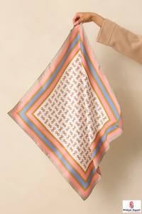 High Quality Custom Logo Satin Printed Scarf OEM ODM Private Label Fashion Manufacturer Nigeria Ghana Kenya Congo Senegal - Product Image 6