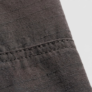 Pantalon cargo gris foncé pour homme, plusieurs poches, toile mi-lourde, style vêtements de travail, séchage rapide, fermeture éclair - Product Image 6