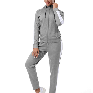 High Quality Women Color Tracksuit Set Viscose/Polyester Eco-Friendly Breathable Vintage 2 1 Design Lightweight Casual Training - Product Image 1