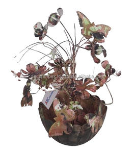 Maceta única hecha a mano decorar plantas Navidad Color Natural Multi hoja de hierro planta al por mayor - Product Image 3