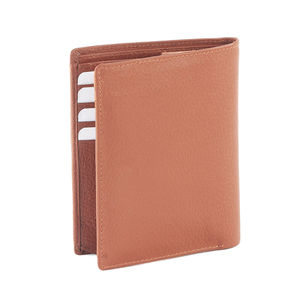 Cartera Bifold de Cuero Genuino de Vaca, Pequeña y de Calidad, para Hombre, con Clip para Tarjetas, Diseño Delgado, Bloqueo RFID - Product Image 2