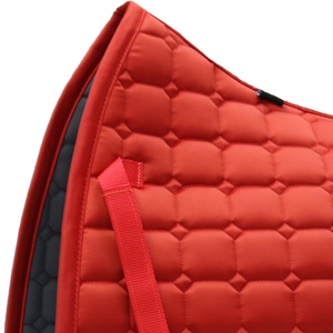 Professional Factory Horse Racing Saddle Blanket High Quality Equestrian Equipment Custom Saddle <b>Pad</b> Satin Material <b>Foam</b> - Product Image 3
