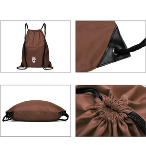 Bolsas con Cordón de Poliéster Impermeables de Último Modelo, Diseño Simple, Bolsa de Gimnasio Impermeable con Cordón, Disponible en Todos los Tamaños - Product Image 4