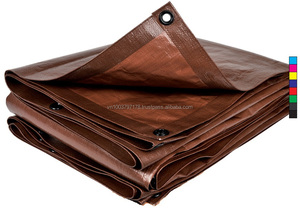 Free Sample Roll Type HDPE Woven Fabric LDPE Laminated PE Tarpaulin Sheets Waterproof High-quality Matte Surface 80-120 GSM - Product Image 3