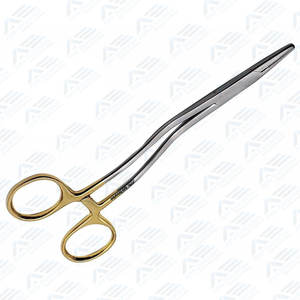 ที่จับเข็มแบบงอ 6 นิ้ว ยี่ห้อ Bozeman สำหรับผ่าตัด ทำจากสแตนเลส ใช้สำหรับเย็บแผล - Product Image 5