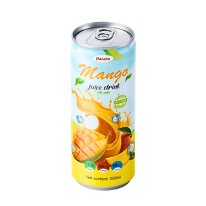 Boisson au jus de fruits tropicaux de haute qualité, canette 330ml, saveur mangue, produit au Vietnam, marque DATAFA, votre marque privée - Product Image 5