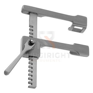 Écarteur de côtes Fianchetto, instrument chirurgical en acier inoxydable allemand, certifié CE, Blush Surgical - Product Image 5