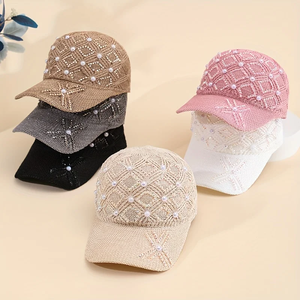 Gorra de Béisbol Personalizable con Logotipo Bordado, Tela Impermeable Tipo Jersey, Hebilla Dorada Ajustable, para Deportes al Aire Libre en las Cuatro Estaciones - Product Image 1