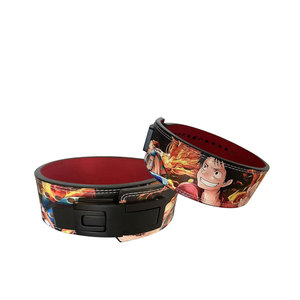 Ceinture de Soutien Réglable en Cuir de Vachette Robuste pour Haltérophilie, Protection Professionnelle Anime, Antidérapante, Unisexe, Qualité Premium pour la Salle de Sport - Product Image 6
