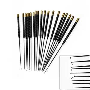 Espátula de microcirugía manual de acero inoxidable de alta calidad con gancho para vasos nerviosos, disección en forma de lágrima y cureta, aprobada por CE ISO - Product Image 6