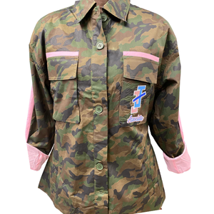 เสื้อแจ็คเก็ตลายพรางแบบซิปเต็มตัว เสื้อผ้าสำหรับกิจกรรมกลางแจ้ง น้ำหนักเบา สไตล์ลำลอง เสื้อผ้าแฟชั่น สำหรับใส่ในชีวิตประจำวัน - Product Image 1