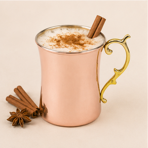 Mug à Moscow Mule en cuivre pur fait main avec poignée en laiton antique, mug à cocktail vintage de luxe pour bar à domicile, cadeaux de mariage - Product Image 4