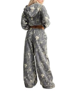 Ensemble de survêtement décontracté camouflage pour femme – Commande en gros - Product Image 2
