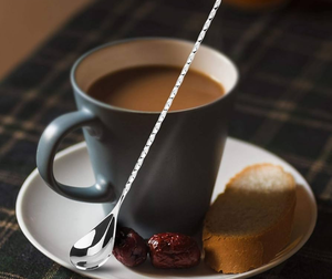 Amazing Price Stainless Steel Bar <b>Spoon</b> Cocktail Shaker Long Handle Drinking <b>Coffee</b> And Juice Stirrer <b>Spoon</b> - Product Image 1