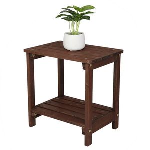 Tavolino Rettangolare in Legno Marrone Chiaro per Arredamento Soggiorno - Product Image 4