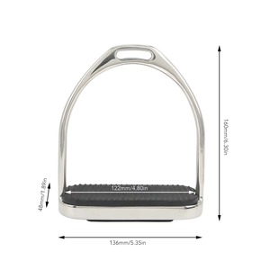 Estribos para Caballos de Endurance Orientados a la Comodidad, Equilibrio de Precisión, Acero Inoxidable Avanzado - Product Image 1