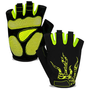 Nouveaux gants de cyclisme et de musculation pour hommes, à la mode, demi-doigts, respirants, en microfibre, couleur et taille personnalisées - Product Image 1