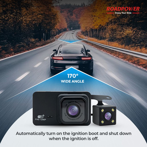 ROADPOWER (RP-DASH-820) Cámara para Coche WiFi de Doble Lente 1296P FHD con Visión Nocturna y Cámara Trasera Impermeable, Ofrece Grabación en Bucle - Product Image 6