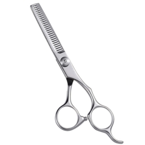 Ciseaux de coiffure professionnels en acier inoxydable Harbor Industry, ciseaux à effiler, ciseaux de barbier, ciseaux de salon de coiffure, 6,5 pouces - Product Image 1