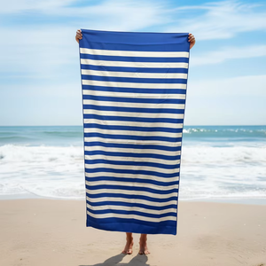 Premium Stripe Towels Wholesale Bulk Supplier | Soft Absorbent Cotton Stripe Towels Manufacturer Striped Cotton striped Towels - Product Image 1