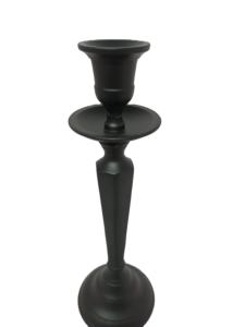 เชิงเทียนเคลือบผงสีดำแบบโบราณสุดหรูเชิงเทียนทำจากแก้วและไม้ไผ่ - Product Image 6