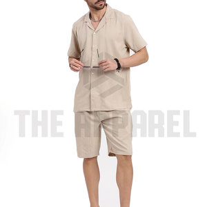 Conjuntos de Verano para Hombre, Camisetas y Pantalones Cortos Transpirables, Estilo Casual para Jóvenes y Adultos, Precio al por Mayor - Product Image 4