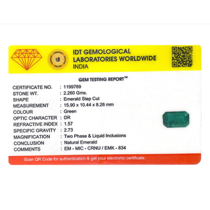 Fine Pear Cut Certified Zambian Emerald 11.3 Carat Loose Gemstone Wholesale - Product Image 4