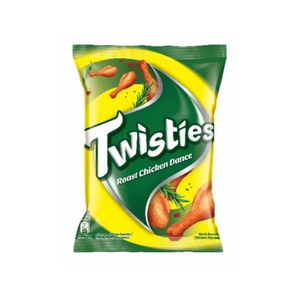 Snack di Grano Semi-Morbido Salato Twisties, Confezione da 60g, Durata 12 Mesi, Gusto Pollo - Product Image 1