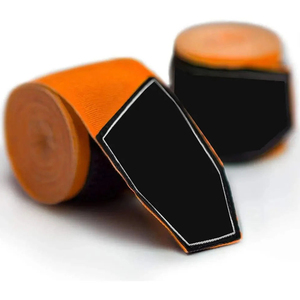 Vendas al por mayor de vendas de boxeo de alta calidad, las más populares, con logotipo personalizado OEM impreso, a bajo precio. - Product Image 1